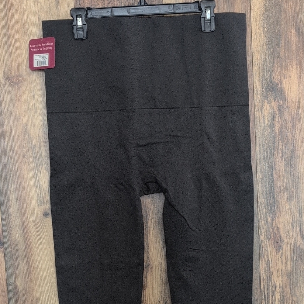 NWT Anti by Proof Seamless Compression Charcoal Gray Plus Size Legging 3XL